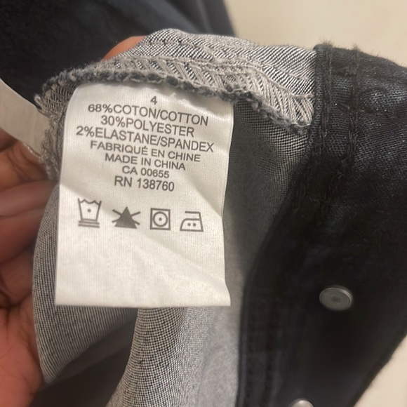 Mblm black lightweight denim jacket size: 4 - Picture 8 of 8